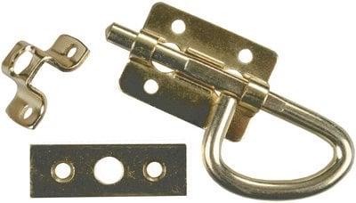 JR Products - Universal Latch, Brass - 20645
