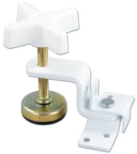 JR Products - 20775 White Clamps for RV Slide Out or Fold Out Bunk Rooms - 20775