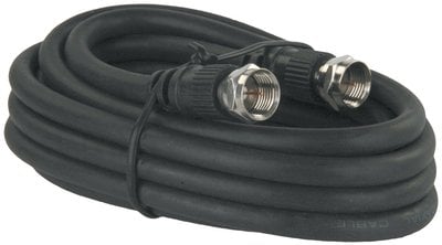 JR Products - 6' RG6 Interior HD/Satellite Cable - 47425
