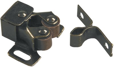 JR Products - Double Roller Catch w/Prong - 70235