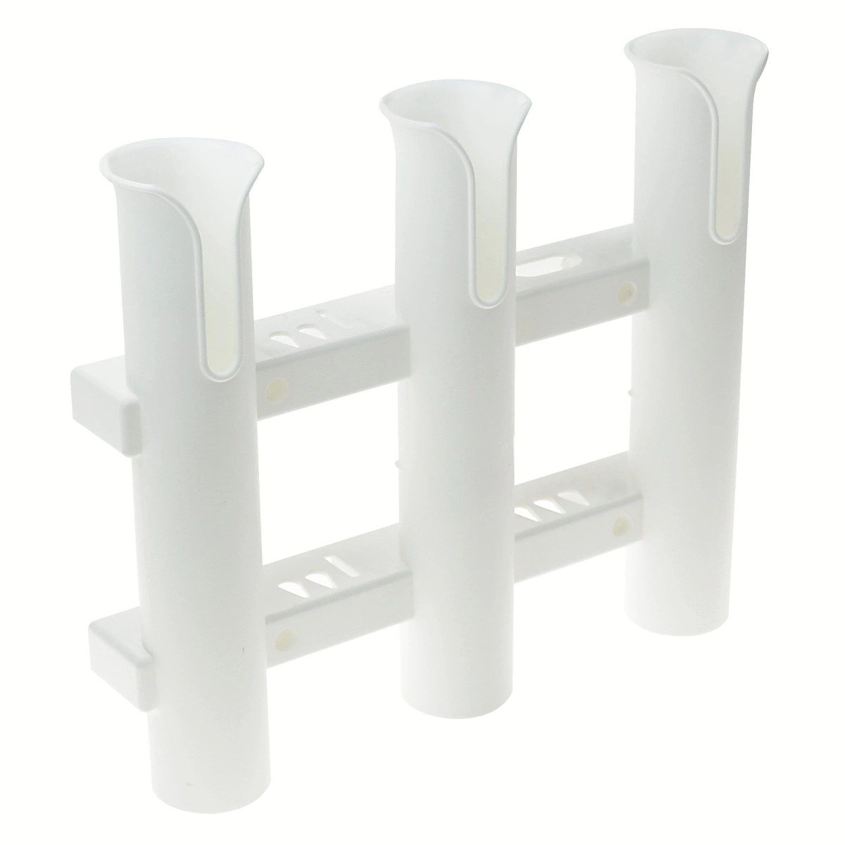 Boating Essentials - 3 Rack White Rod Holder - BE-GE-52194-DP