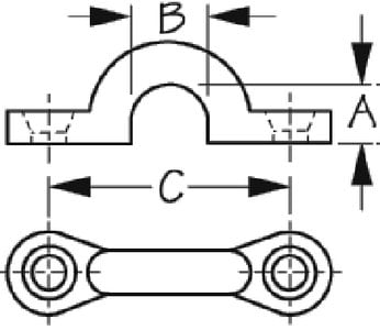 Sea-Dog Line - SS Pad Eye - 081200