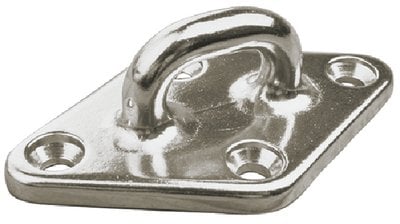 Sea-Dog Line - Diamond Eye Plate - Cast 316 Stainless Steel - 1/4" Fastener - 088623