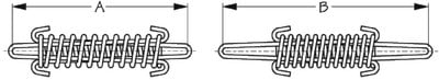 Sea-Dog Line - Tiller Rope Springs, 5" Bulk - 091814
