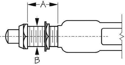 Sea-Dog Line - Momentary Push Button Switch, Carded - 4204201