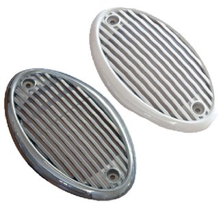 Sea-Dog Line - Drop In 4 Amp 111 DB Horn V.3 with Grills Powder Coated Steel & Injected Molded Nylon - 4312501