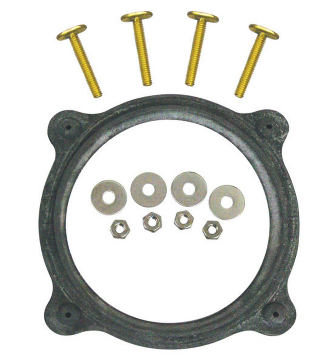 Sealand - Floor Flange Seal Kit - For SeaLand, Traveler and VacuFlush Toilets (4-Bolt Models) - 385310063