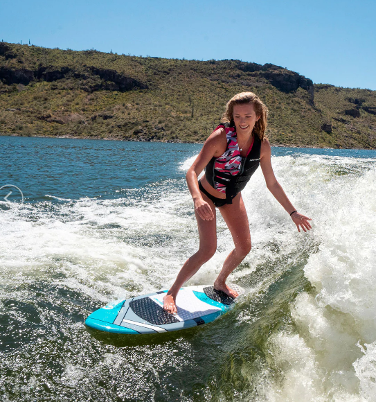 Kwik Tek - PFISH WAKESURF BOARD - AHWS-F02