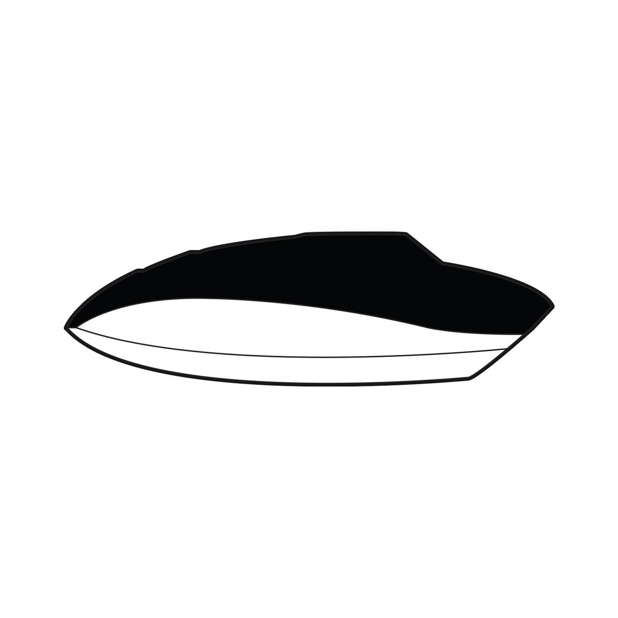 Yamaha Boat Soft-Top Mooring Cover - 275E - Black - 2019 - MAR-275NT-BK-19