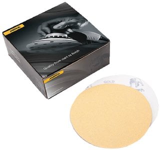 Mirka - Gold 6" Grip Disc, 320G 50/Pk - 23622320
