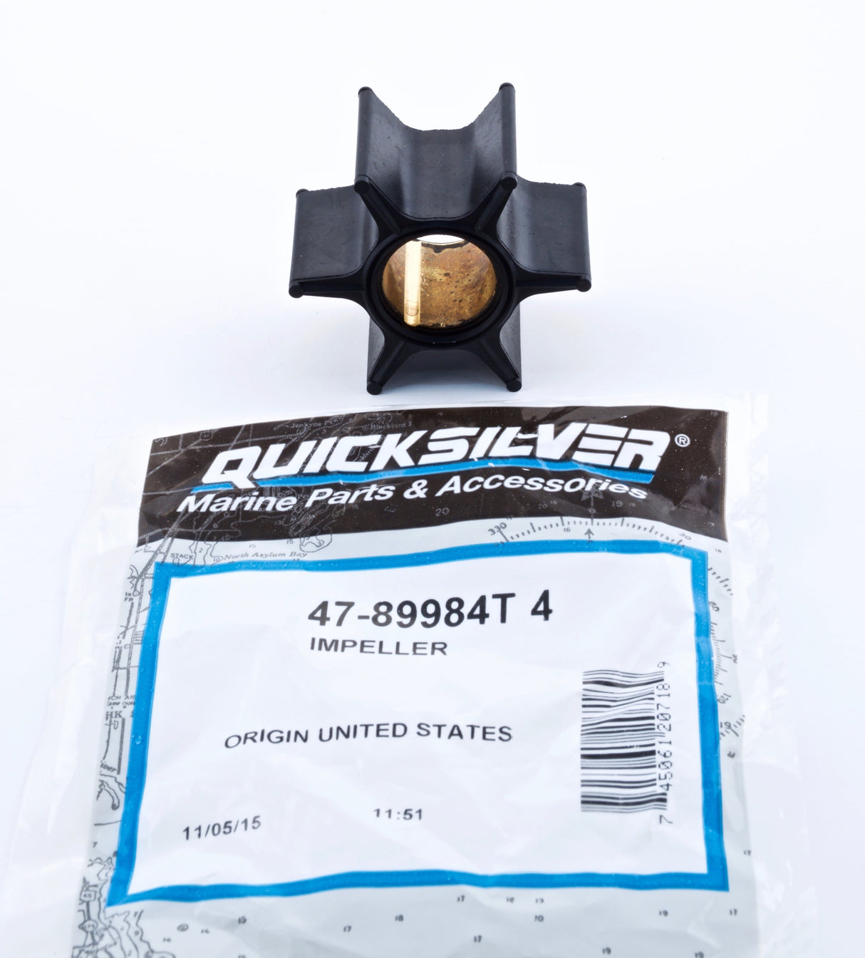 Mercury - Outboard Water Pump Impeller - Fits MCM & Outboard Applications - 47-89984T4