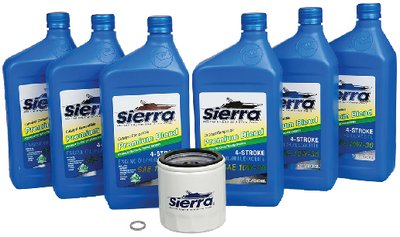 Sierra - Oil Change Kit - Yamaha LUBMRNMRKT10 - 9393