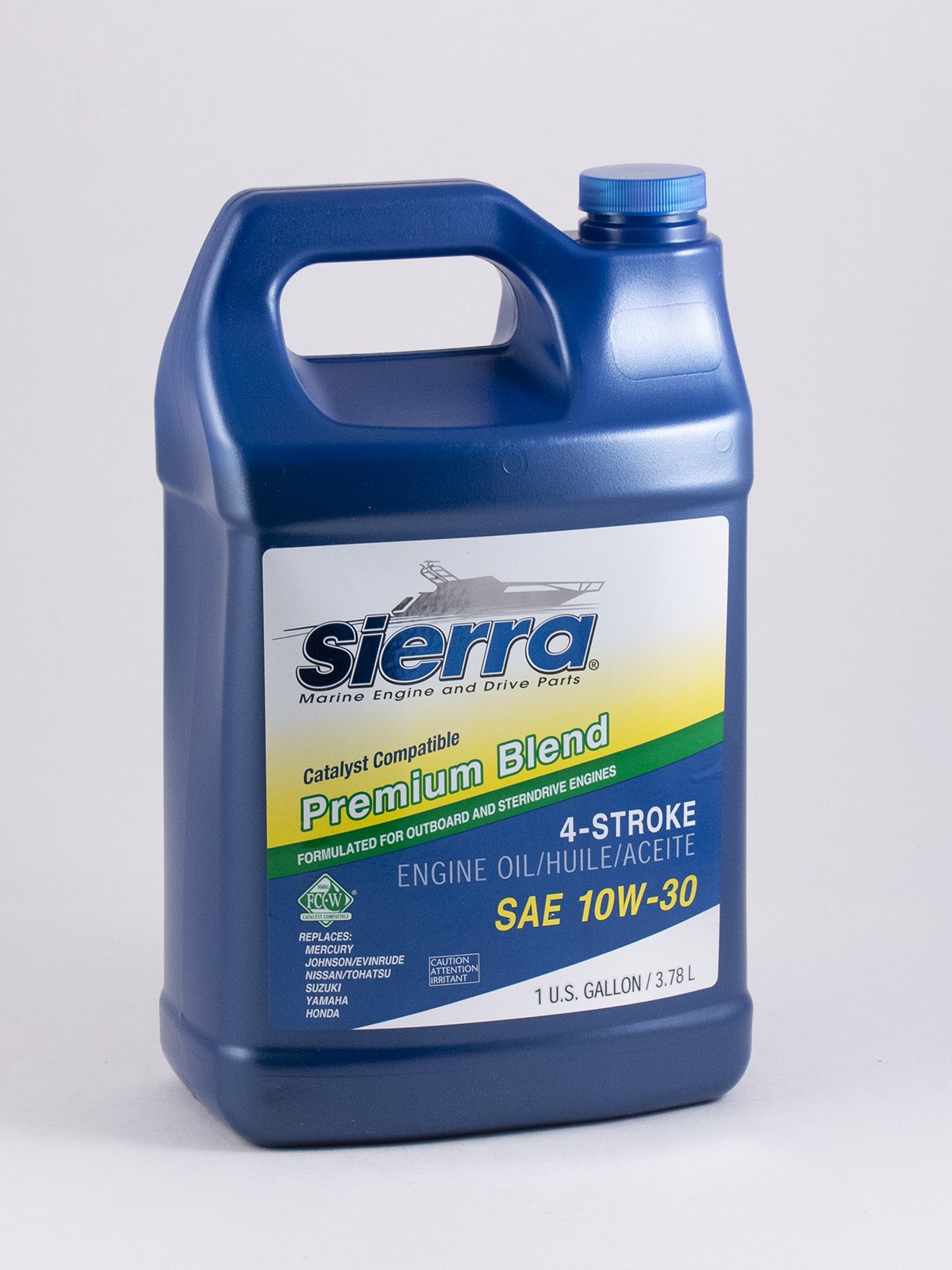 Sierra - 4-Stroke 10W-30 Outboard Marine Engine Oil - Gallon - 9420CAT3