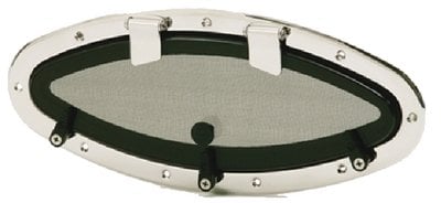 Bomar - Classic Series Stainless Steel Elliptical Portlight - S616MBSS