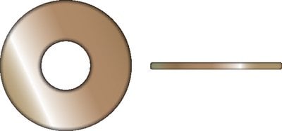 Seachoice - Flat Washer, 1/2" - 01389