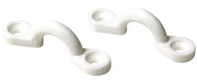 Sea Choice - White Nylon Eye Strap, 4/Card - 28871