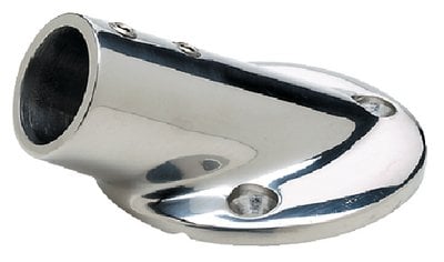 Sea Choice - Round Base Rail Fitting For 7/8" OD Tubing - 37751