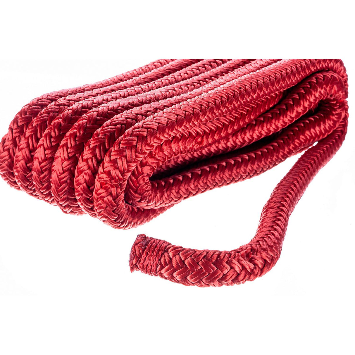 Seachoice - Double Braid Nylon Dock Line | Red | 1/2" x 15' | 39741