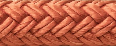 Seachoice - Double Braid Nylon Dock Line 1/2" x 20' - 39751 RED