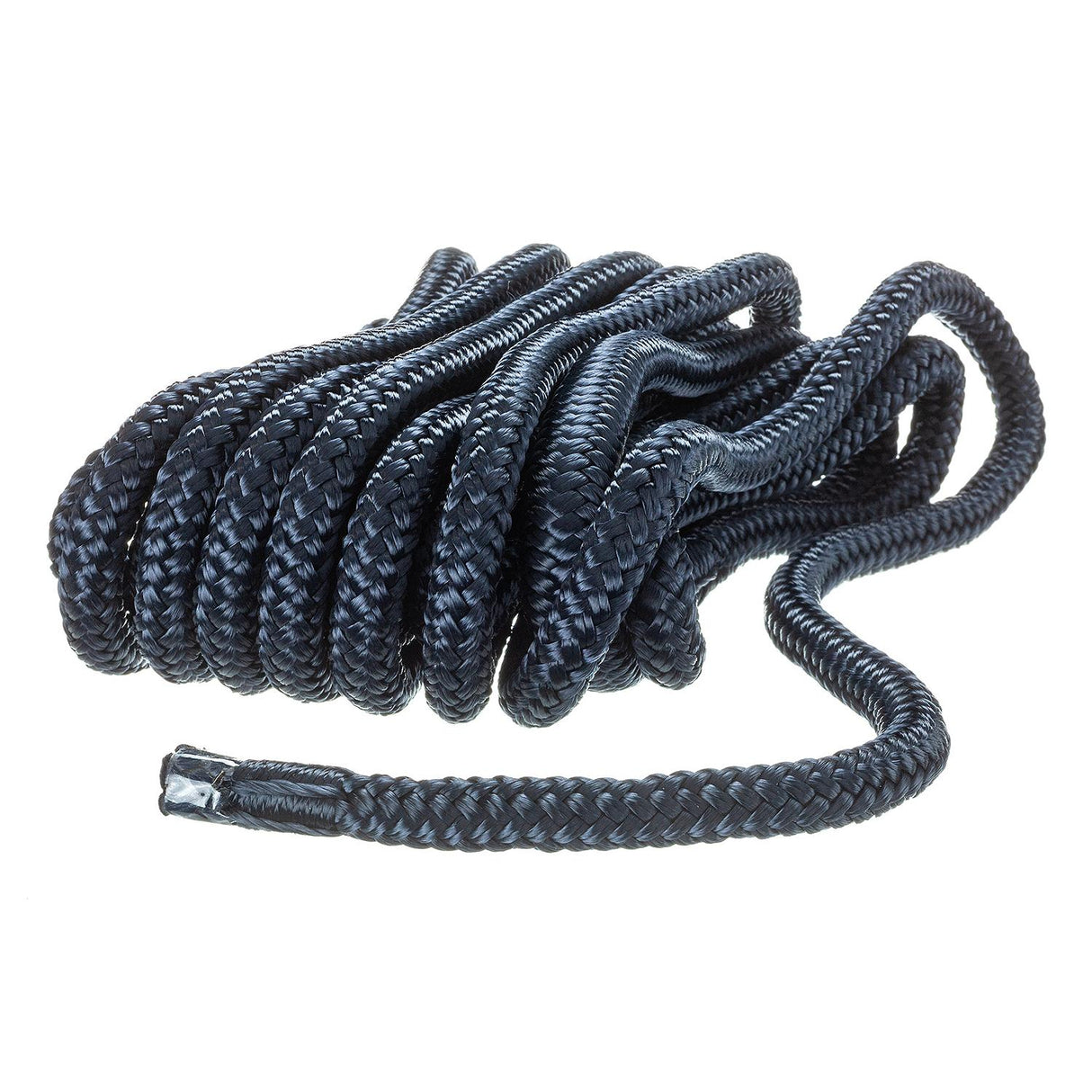 Seachoice - Double Braid Nylon Dock Line | Navy | 3/8" x 20' | 39841