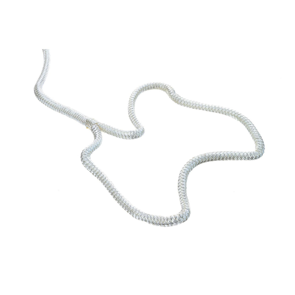 Seachoice - Double Braid Nylon Dock Line | White | 3/8" x 15' | 40091