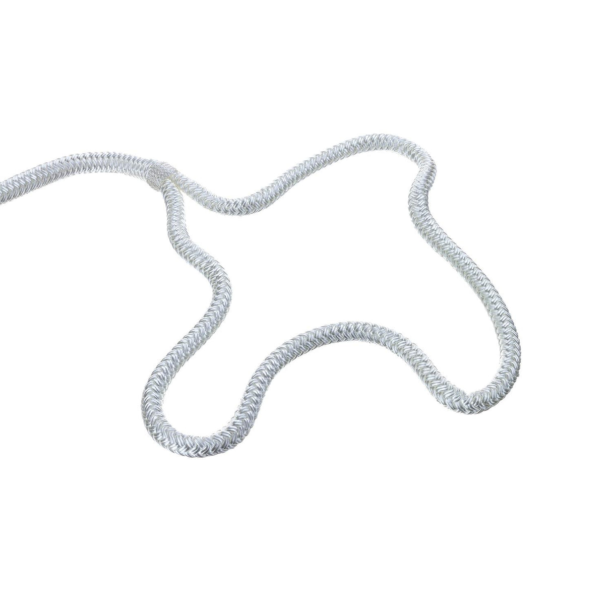 Seachoice - Double Braid Nylon Dock Line | White | 3/8" x 20' | 40101