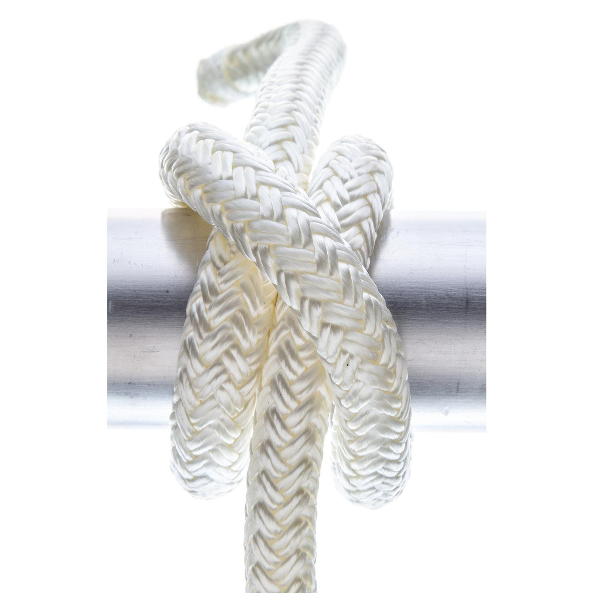 Seachoice - Double Braid Nylon Dock Line | White | 1/2" x 15' | 40111