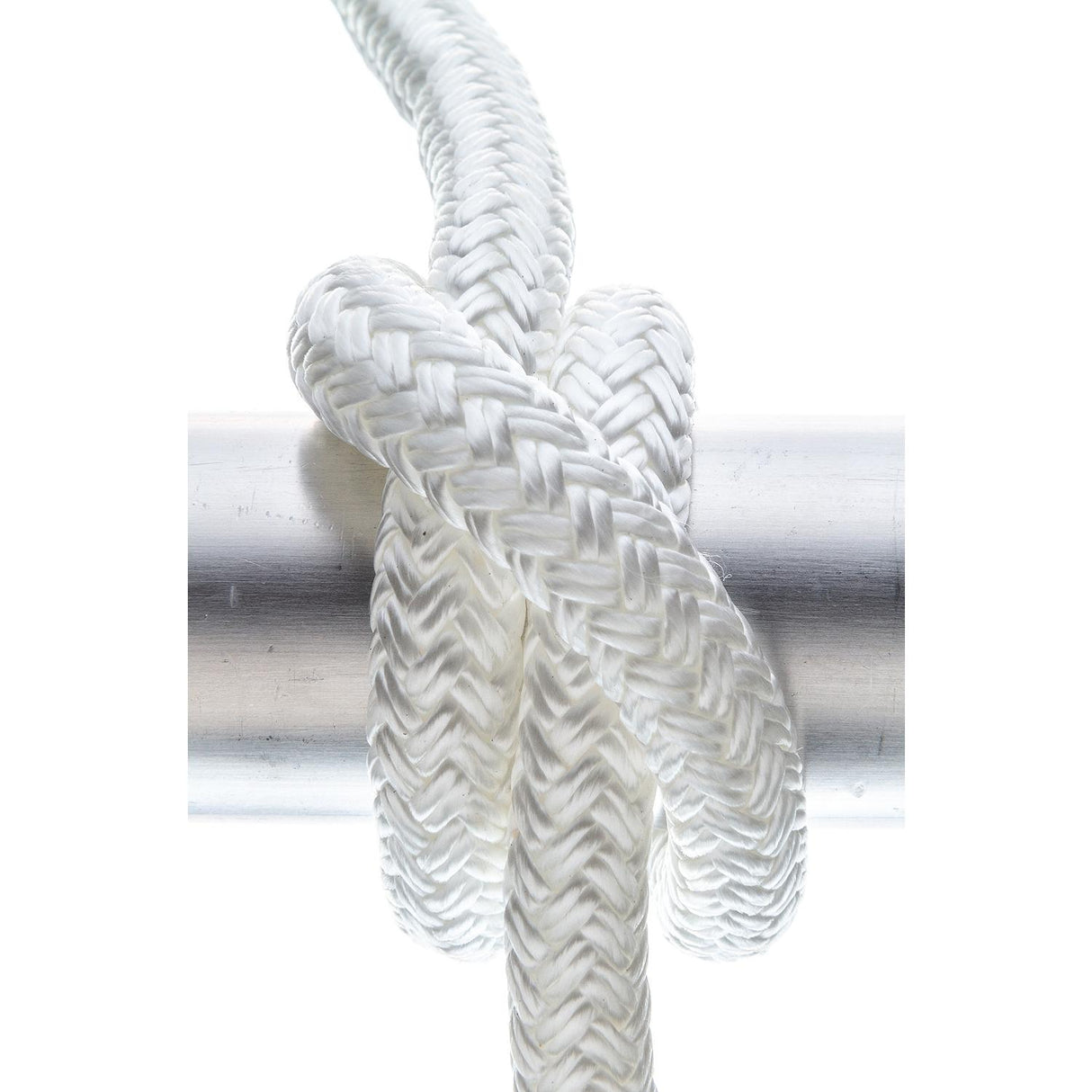 Seachoice - Double Braid Nylon Dock Line | White | 1/2" x 20' | 40121