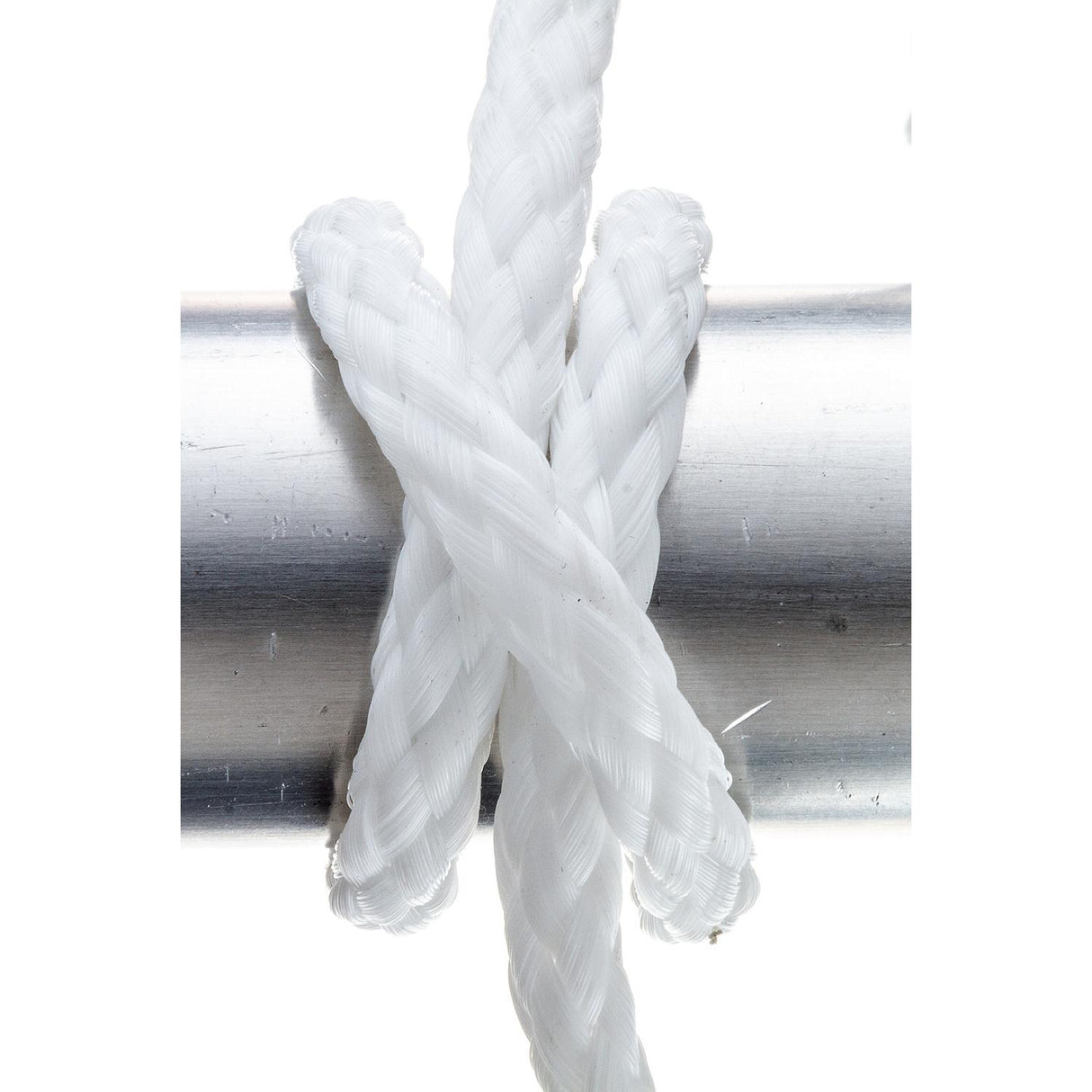 Seachoice - Hollow Braid Poly Anchor Line | White | 3/8" x 75' | 40211