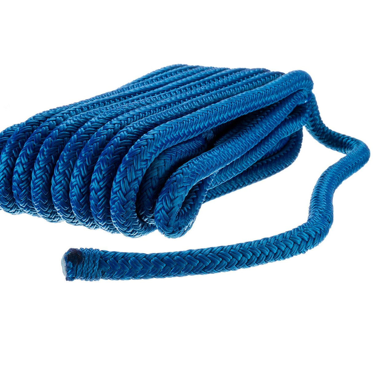 Seachoice - Double Braid Nylon Dock Line | Blue | 3/8" x 20' | 40281