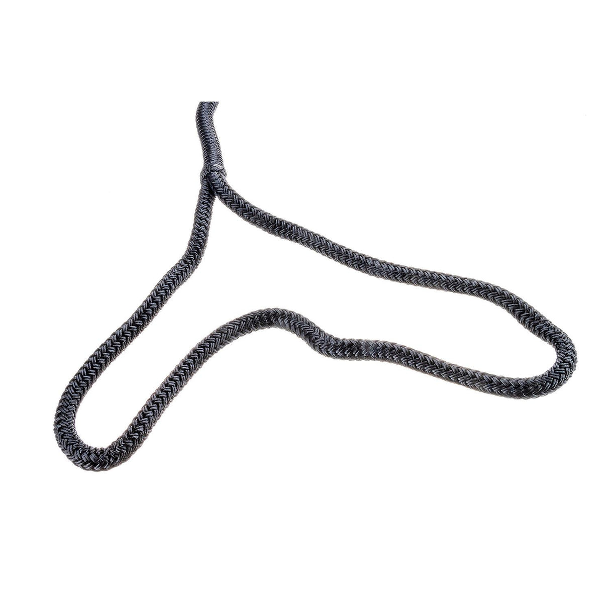 Seachoice - Double Braid Nylon Dock Line | Black | 3/8" x 15' | 40291