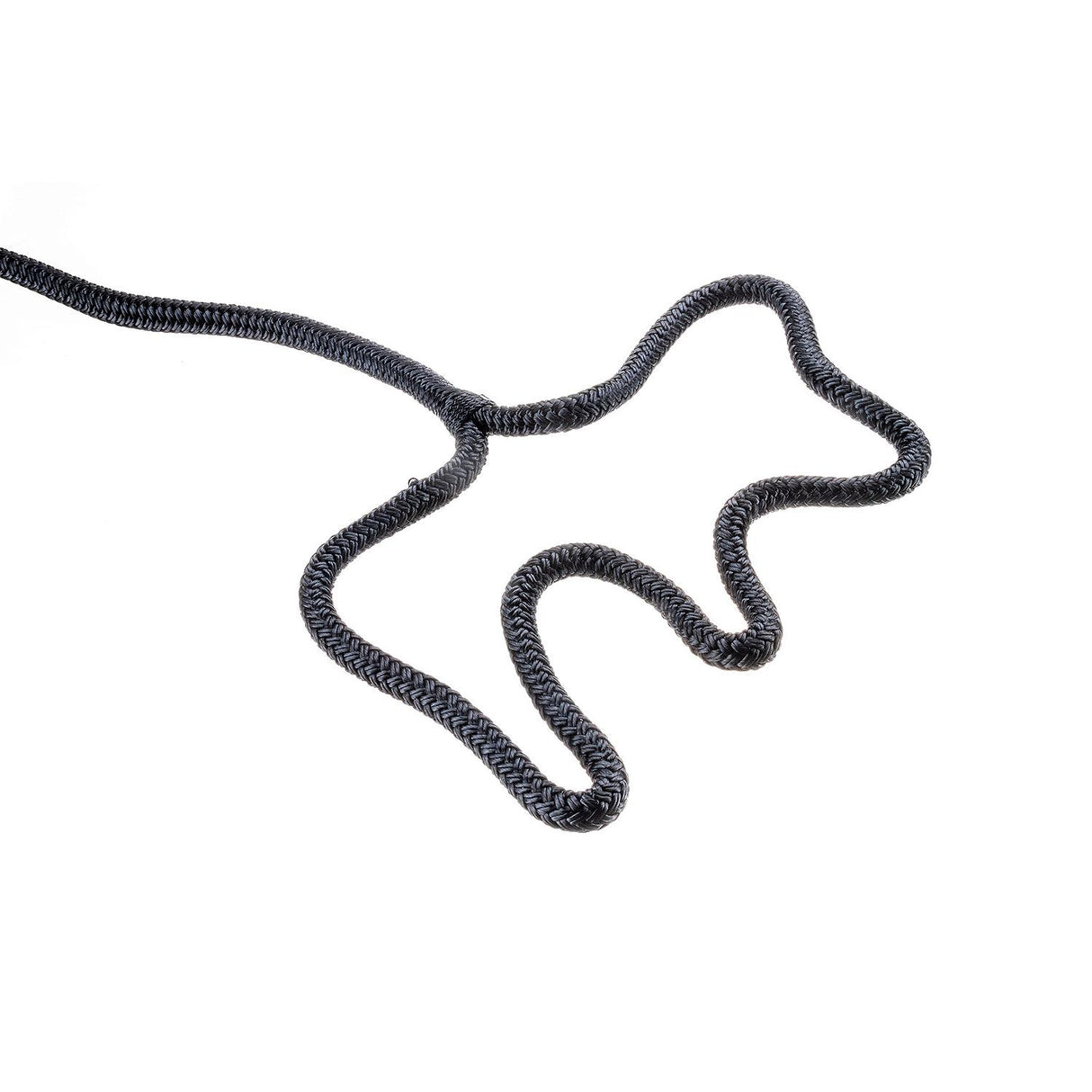 Seachoice - Double Braid Nylon Dock Line | Black | 3/8" x 25' | 40321