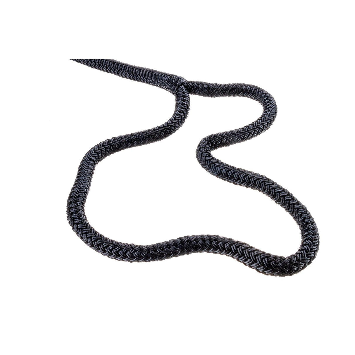 Seachoice - Double Braid Nylon Dock Line | Black | 1/2" x 15' | 40351