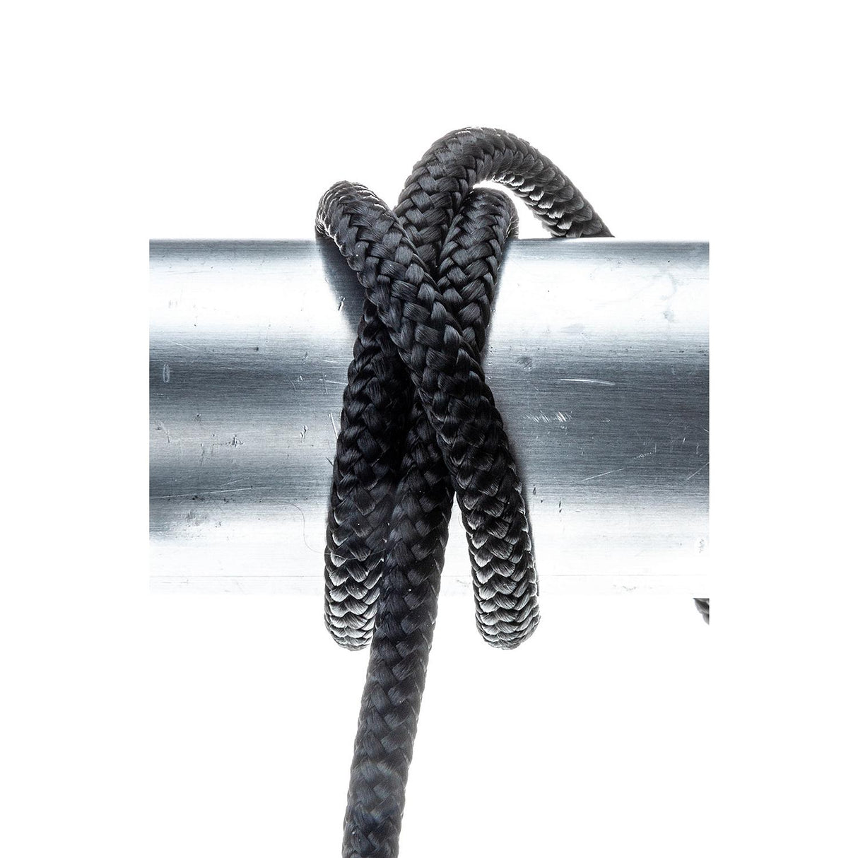 Seachoice - Double Braided Nylon Fender Line | Black | 1/4" x 6' | 40861