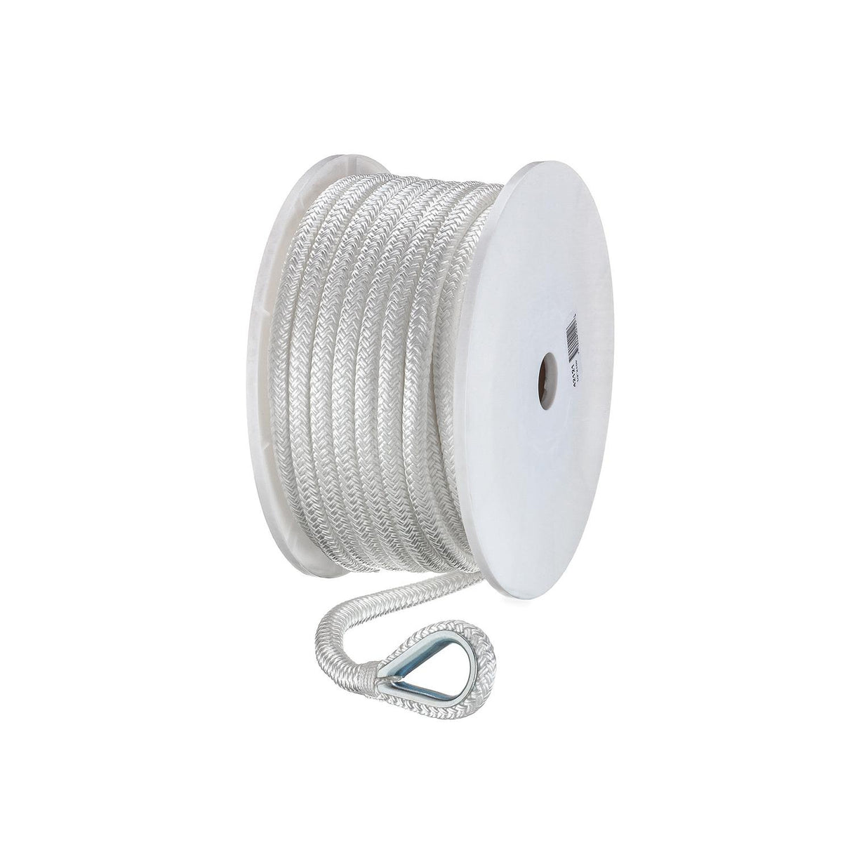 Seachoice - Double Braid Nylon Anchor Line | White | 1/2" x 100' | 42121