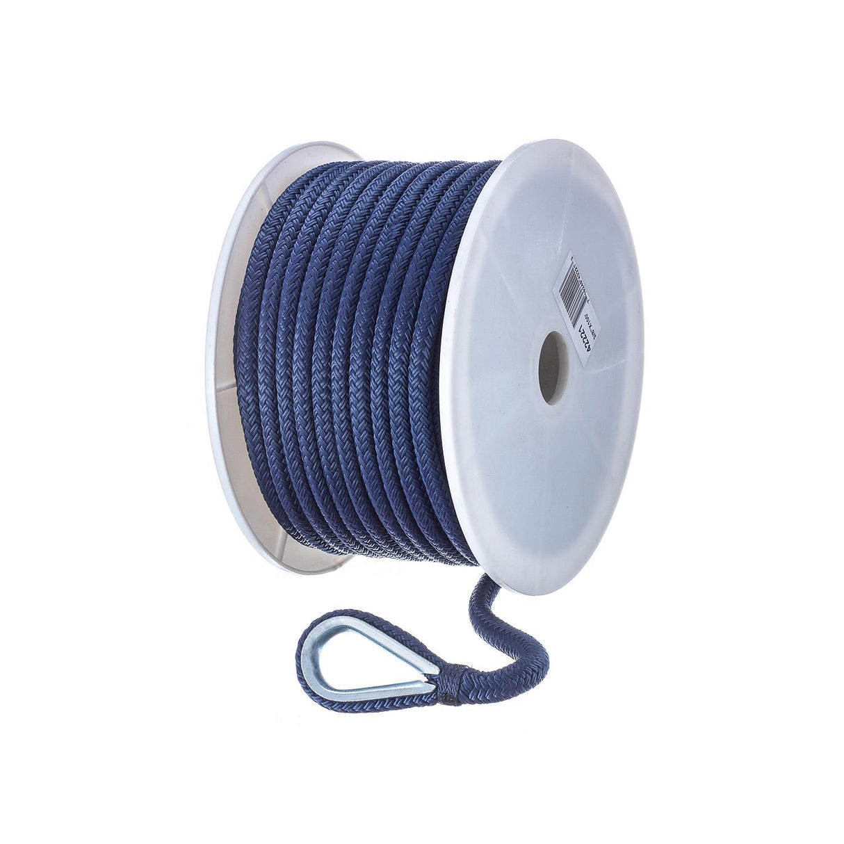 Seachoice - Double Braid Nylon Anchor Line | Navy | 3/8" x 100' | 42221
