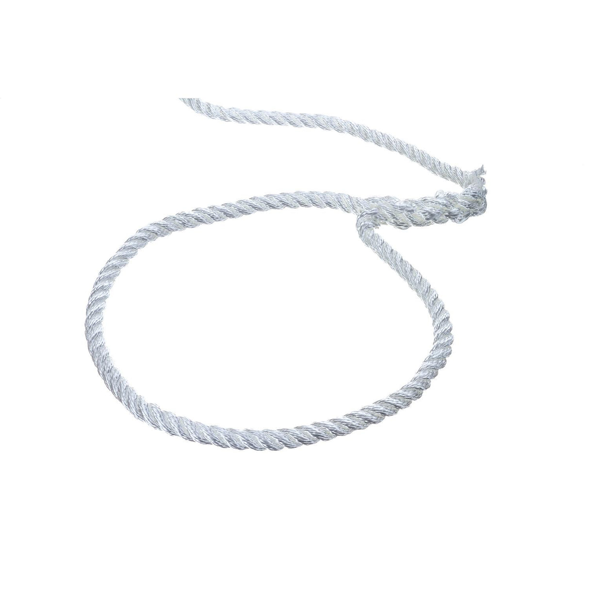 Seachoice - Three Strand Twisted Nylon Dock Line | White | 3/8" x 10' | 42501