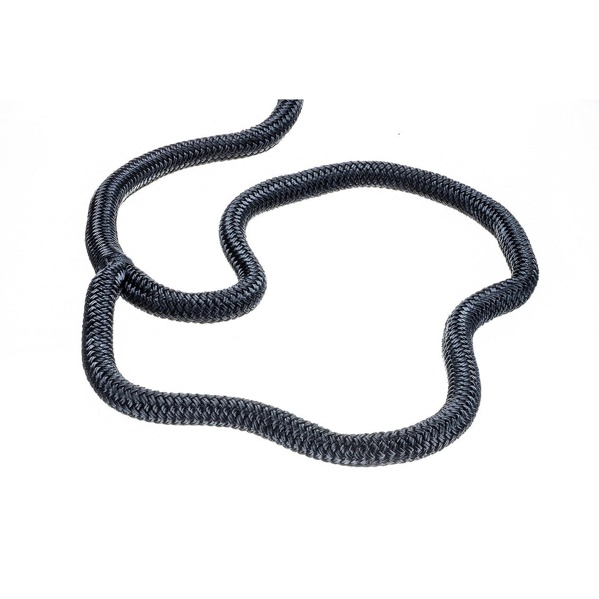 Seachoice - Double Braid Nylon Dock Line | Black | 3/4" x 35' | 47211