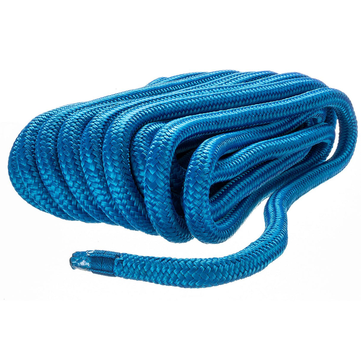 Seachoice - Double Braid Nylon Dock Line | Blue | 3/4" x 50' | 47321