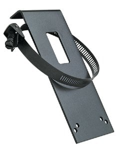 Sea Choice - Round Connector Attachment Bracket With Clamp For Mounting 6 and 7 Way Adapters - 58031