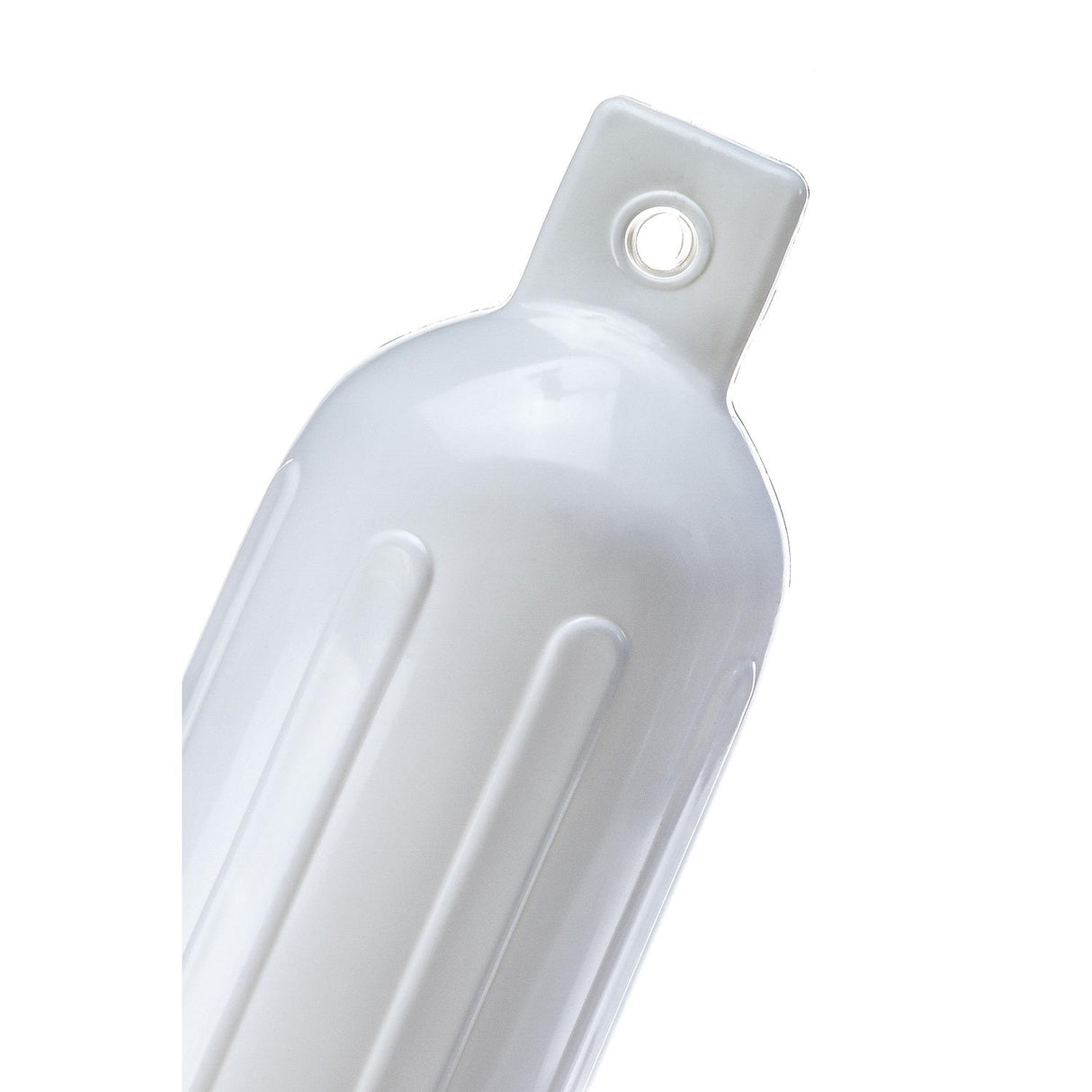 Seachoice - Twin Eye Ribbed Fender | White | 5.5" x 20" | 79011