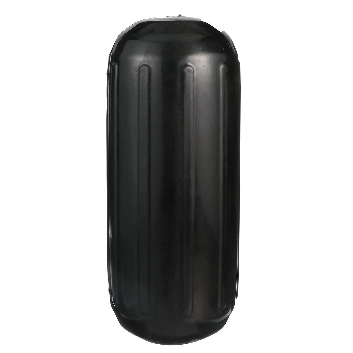 Seachoice - Center Hole Ribbed Fender | Black | 8" x 20" | DE71206S