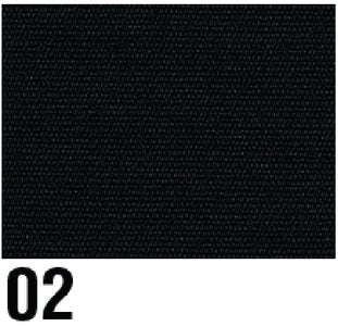 Carver Covers - 3 Bow 67"-72" Jet Black Canvas - 602A02