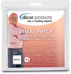 Dicor Corporation - Diseal Sealing Tape, 4" x 50' - 522TPO4501C
