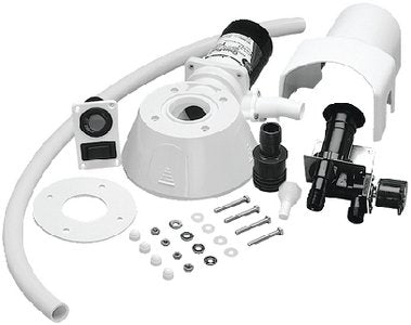 Jabsco - Fresh Water Conversion Kit for Quiet Flush Electric Toilet - 370550092