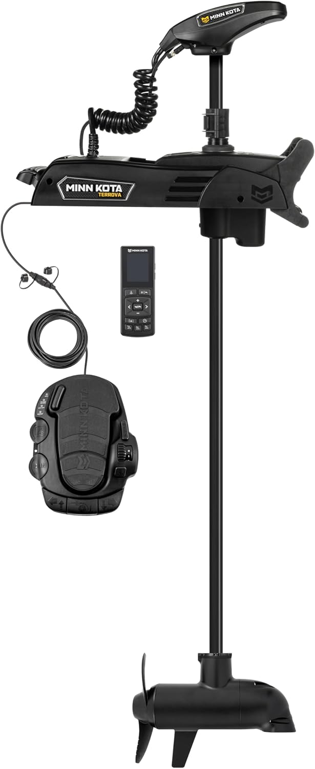 Minn Kota - Terrova QUEST Trolling Motor | GPS & Wireless Remote