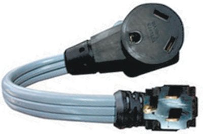 Voltec Industries - FLAT WIRE 15-30 AMP ADPTR 12IN,FLAT WIRE ADAPTERS - 1600568