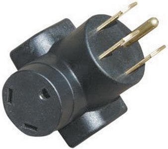 Voltec Industries - 50-30 AMP ADPTR HD RT ANGL BLK,HEAVY DUTY MOLDED ADAPTERS - 1600583
