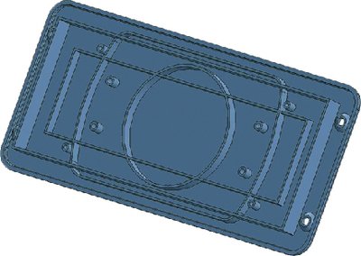 Jensen - Retrofit Marine Housing Plate - JPLATE