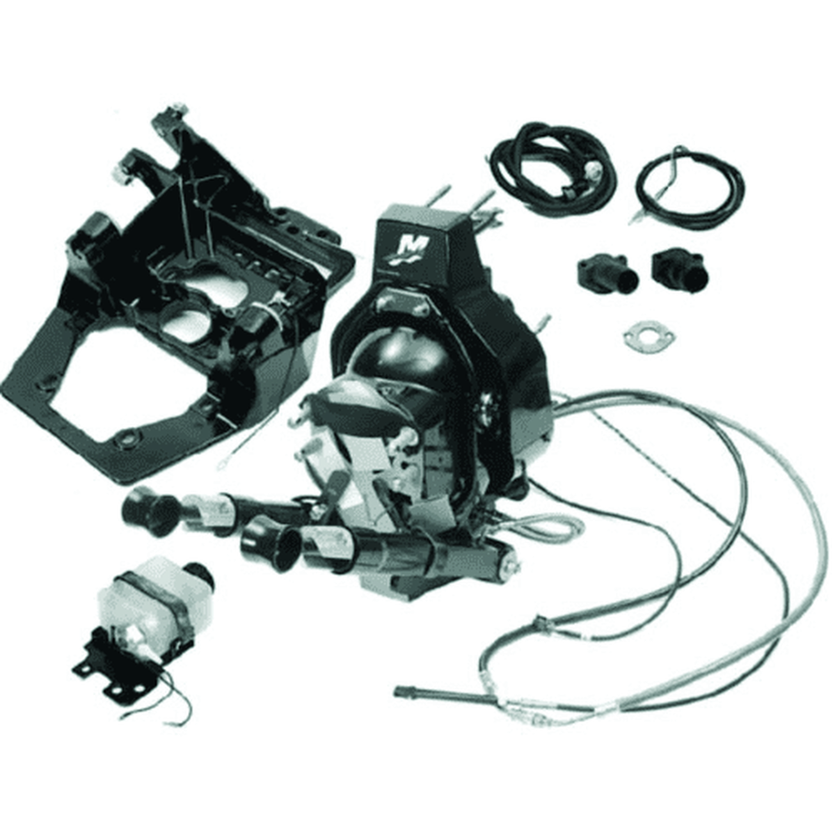 Mercury Mercruiser - Transom Assembly - Bravo - Heavy Duty - No Sender - Used with Racing Products Engines - 6-6511002NZ